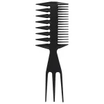 شانه تقسیم مو سه‌شاخ