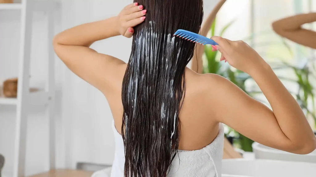 مراحل استفاده صحیح از ماسک مو برای ترمیم