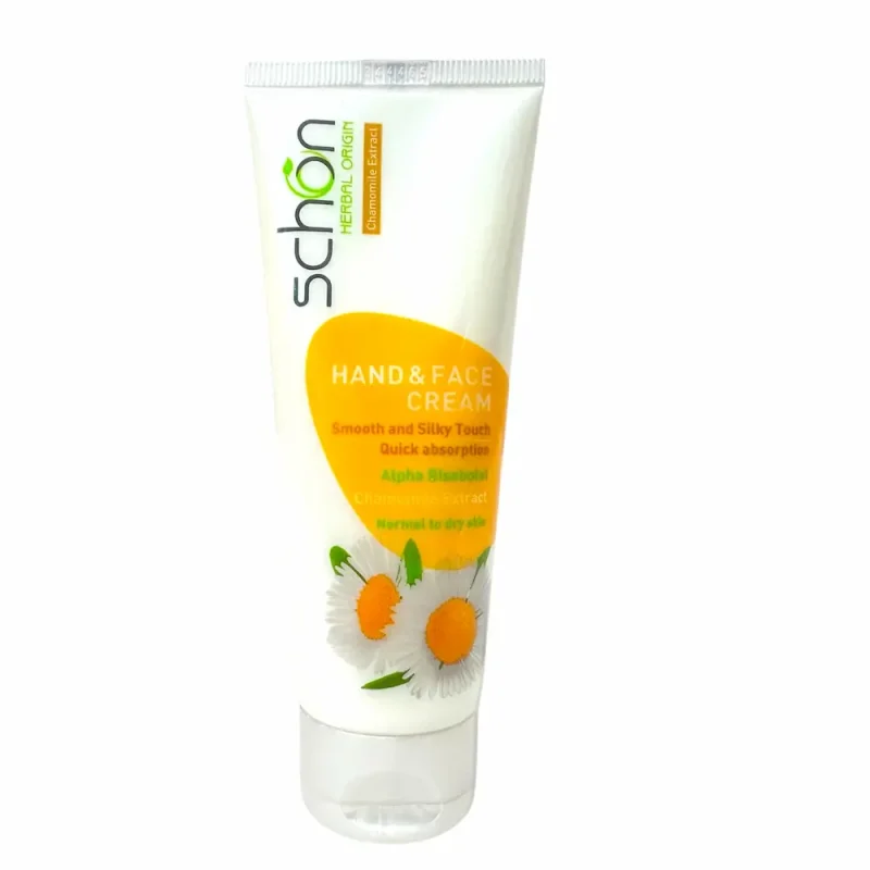 کرم مرطوب‌کننده و آبرسان دست و صورت شون با عصاره بابونه