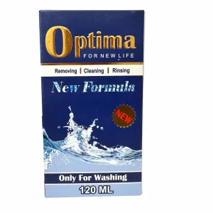 مایع شستشو لنز اپتیما ۱۲۰ میلی‌لیتر