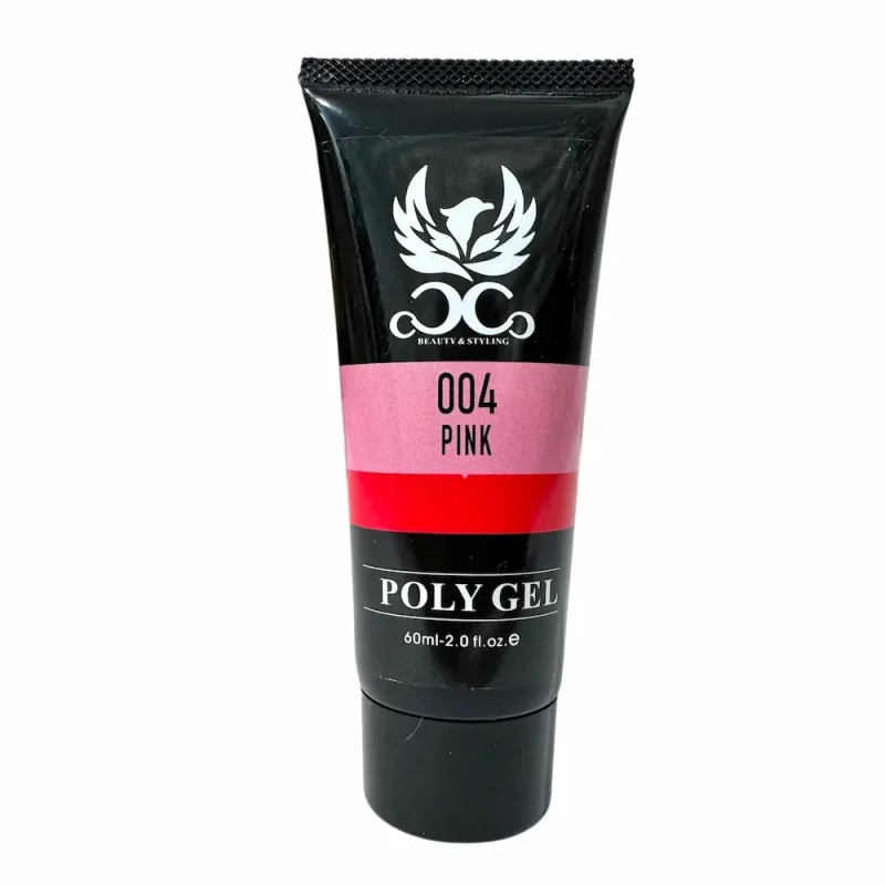 پلی ژل کاشت ناخن کوکو COCO شماره ۰۴ صورتی حجم ۶۰ گرم