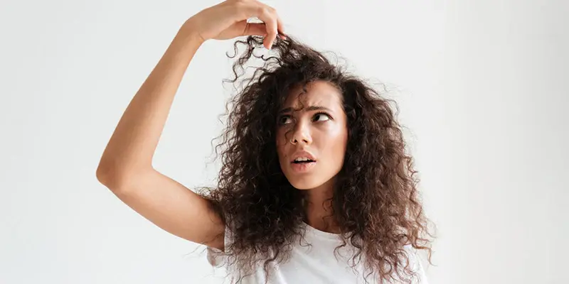 آسیب موی فر