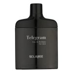 ادوپرفیوم مردانه تلگرام اسکلاره حجم ۸۵ میلی لیتر با رایحه خنک و شیرین سیلور سنت، ماندگاری متوسط و مناسب استفاده روزانه آقایان.