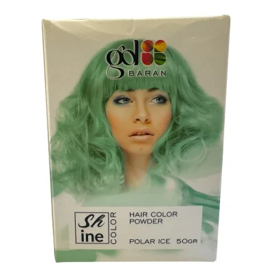 پودر دکلره رنگی یخی قطبی گلباران