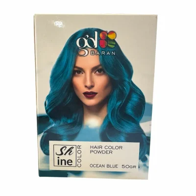 پودر دکلره رنگی آبی اقیانوسی گلباران