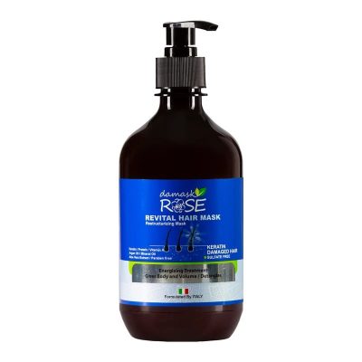 ماسک موی داخل حمام کراتینه داماسک رز