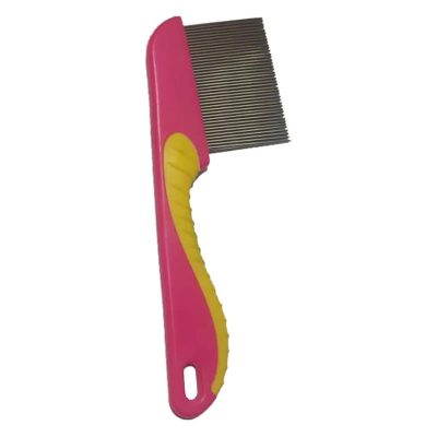 شانه ضد شپش فلزی دسته دار