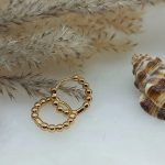 گوشواره زنانه ژوپینگ مدل توپی