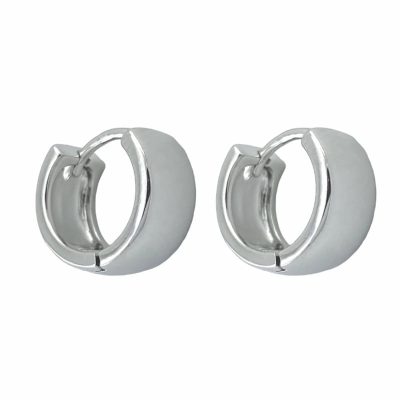 گوشواره زنانه ژوپینگ مدل حلقه ای پهن