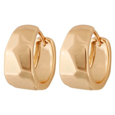 گوشواره زنانه ژوپینگ مدل حلقه ای چند ضلعی