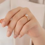 انگشتر زنانه سولیتر ژوپینگ