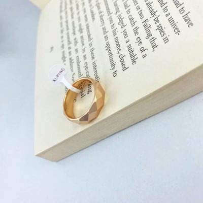 انگشتر زنانه چند وجهی پهن ژوپینگ