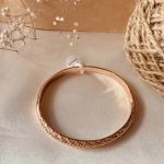 دستبند النگویی زنانه ژوپینگ مدل پرنگین سایز ۳