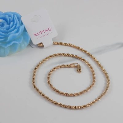 زنجیر زنانه ژوپینگ مدل طنابی ۴۵ سانت
