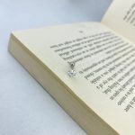 پیرسینگ استیل گوش نگین مربع نقره ای