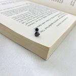 پیرسینگ استیل گوش نگین گرد مشکی
